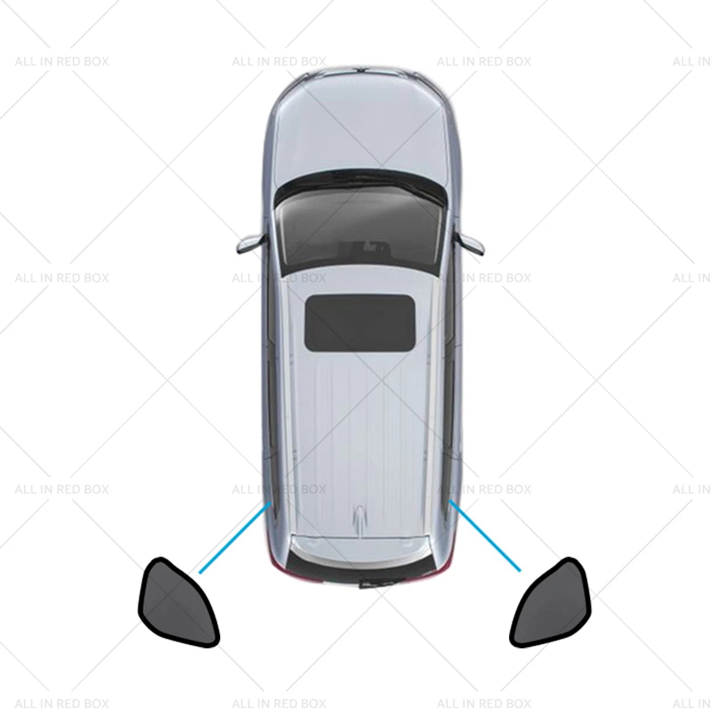 Magnetic Mesh Sun Blind Shades for Nissan Qashqai J11 (2014-2023)