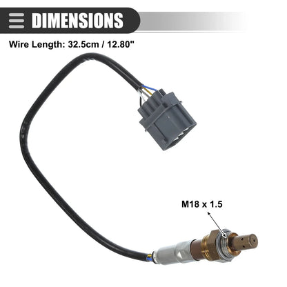 O2 Oxygen Sensor for Honda Civic 1992-1995 (2 x)