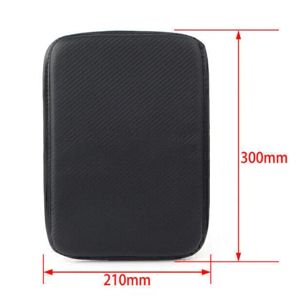 Carbon Center Console Armrest Cushion Mat Cover for Mercedes-Benz (All Years)