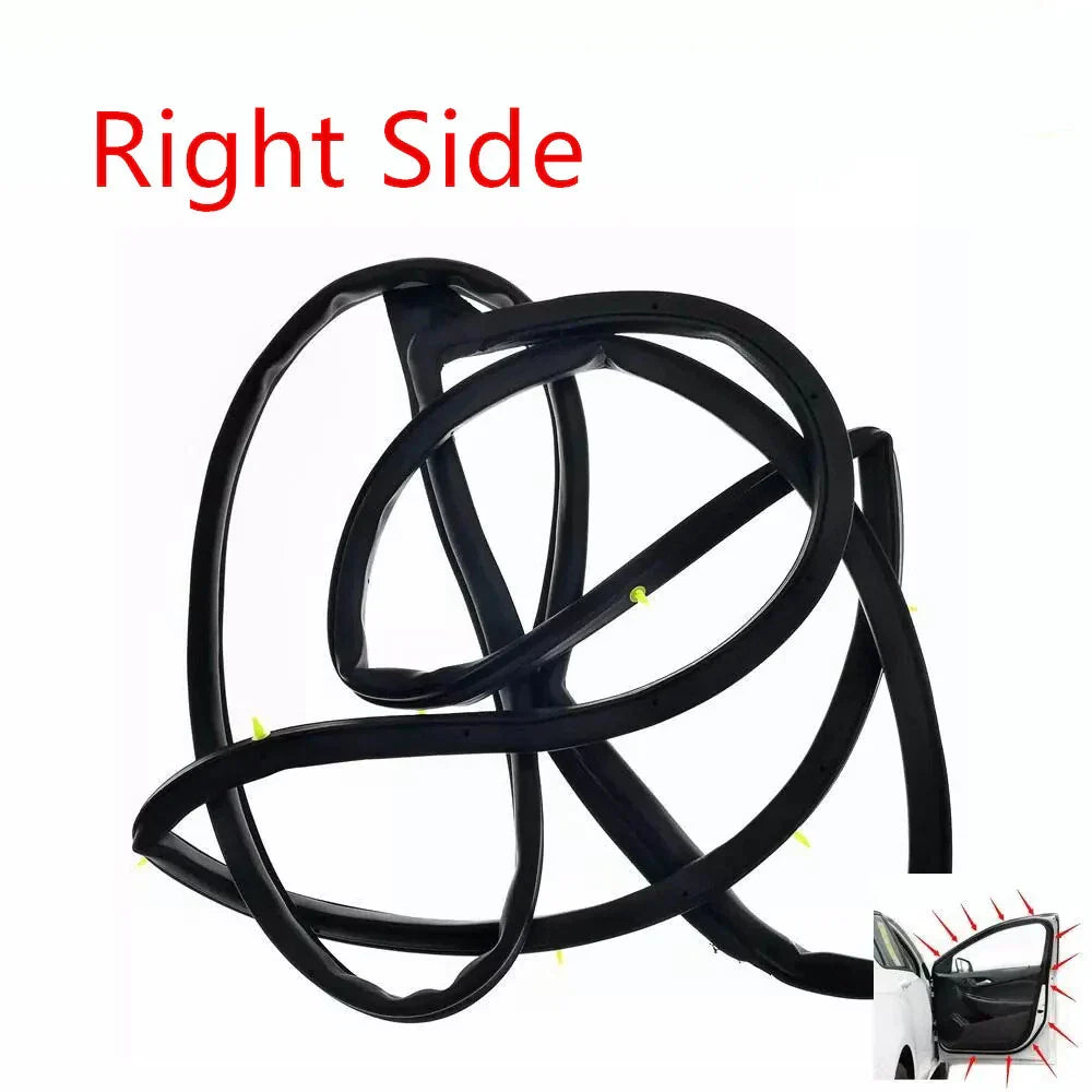 Front Right Door Weatherstrip Rubber Strips for Honda Civic Sedan (2012-2015)
