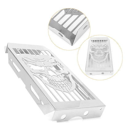 Chrome Steel Radiator Grill Guard for Honda Shadow VLX400 VLX600 (All)