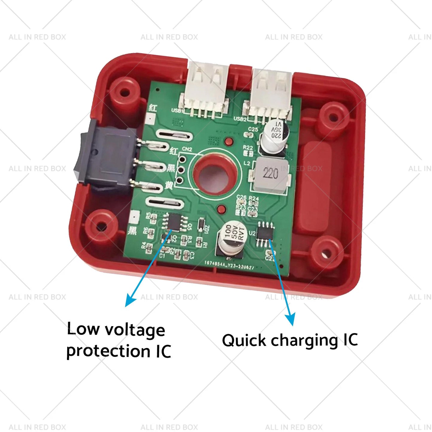 8in LED Work Light for Milwaukee 18V Li-ion Battery