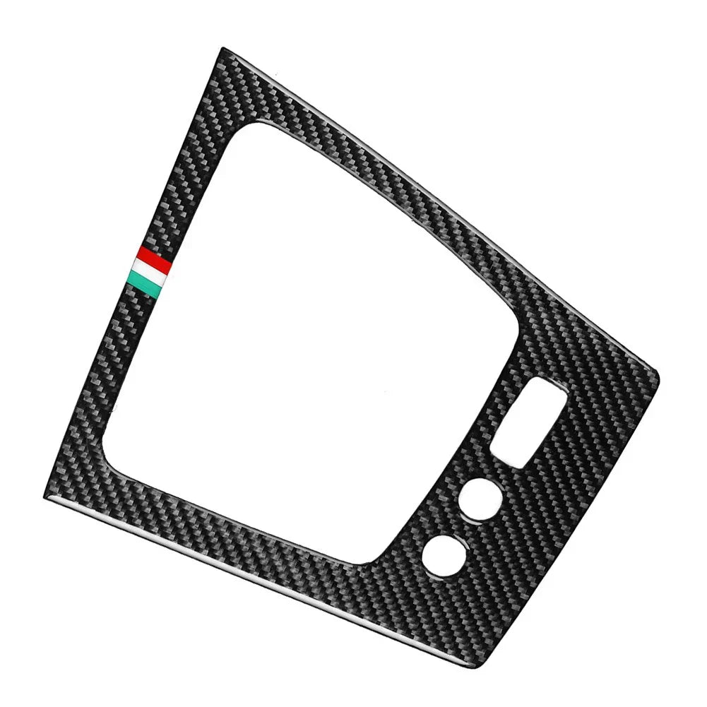 Carbon Fiber Gear Shift Panel Trim for Alfa Romeo 159 Brera Spider (2006-2011)