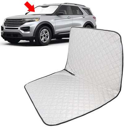 Foldable Windshield Sun Shade Visor Protector for Ford Explorer (2020-2024)