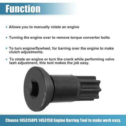 Engine Barring Rotating Tool for Dodge B/C Series Diesel Pickups