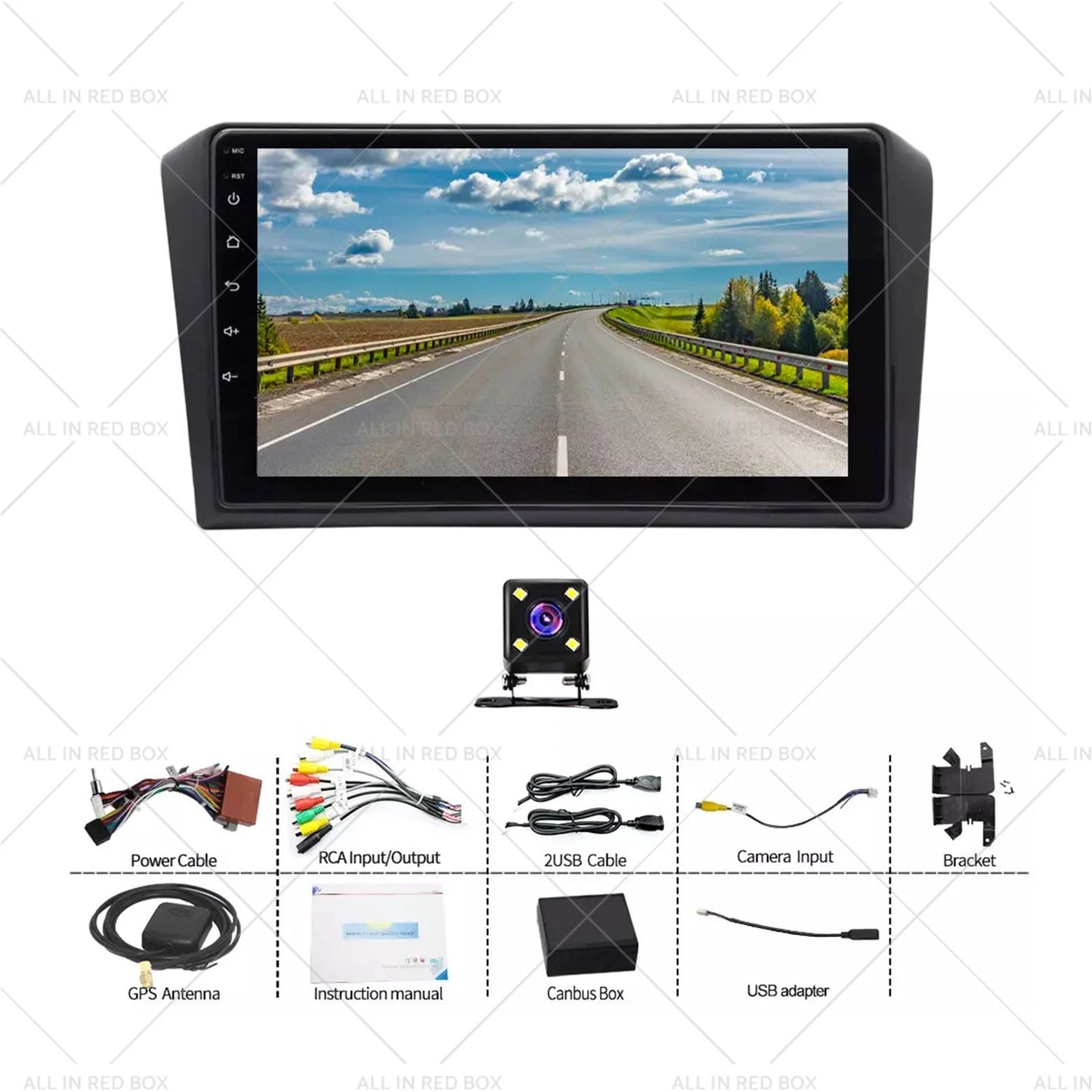 Android Car Radio Head Unit with Camera for Mazda 3 (2004-2009)