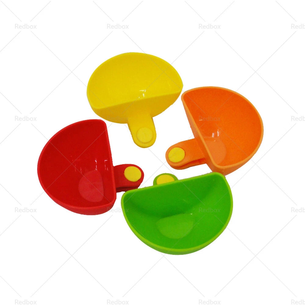 1 Plastic Dip Clip Bowl Plate Holders for Dish & Chip