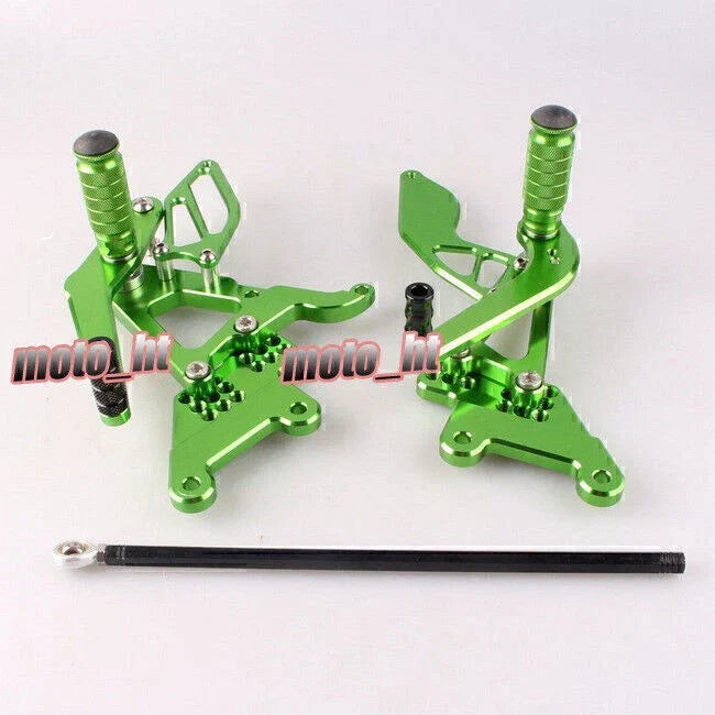 CNC Rearsets Footpegs for Yamaha YZF R6 (2003-2005) Black