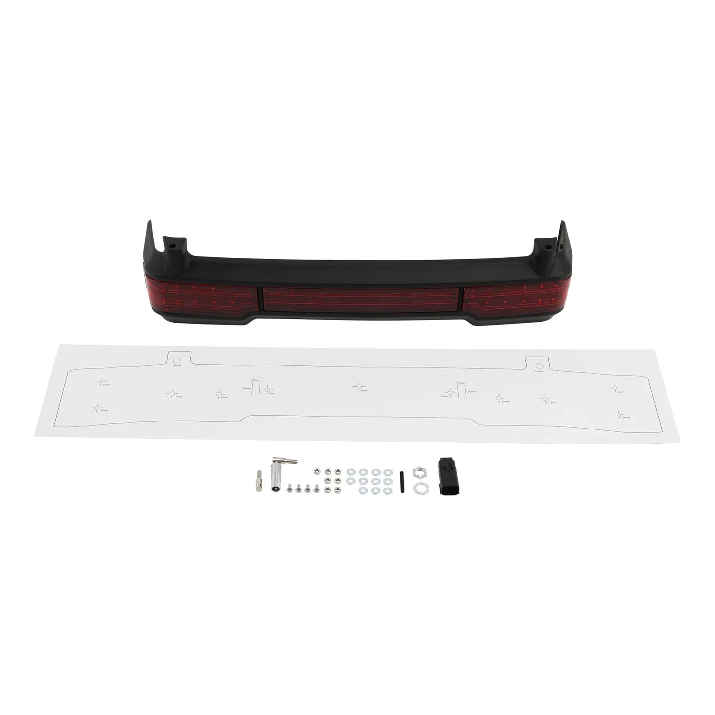 LED Tail Brake Light for Harley Touring Electra Street Glide (1997-2013)
