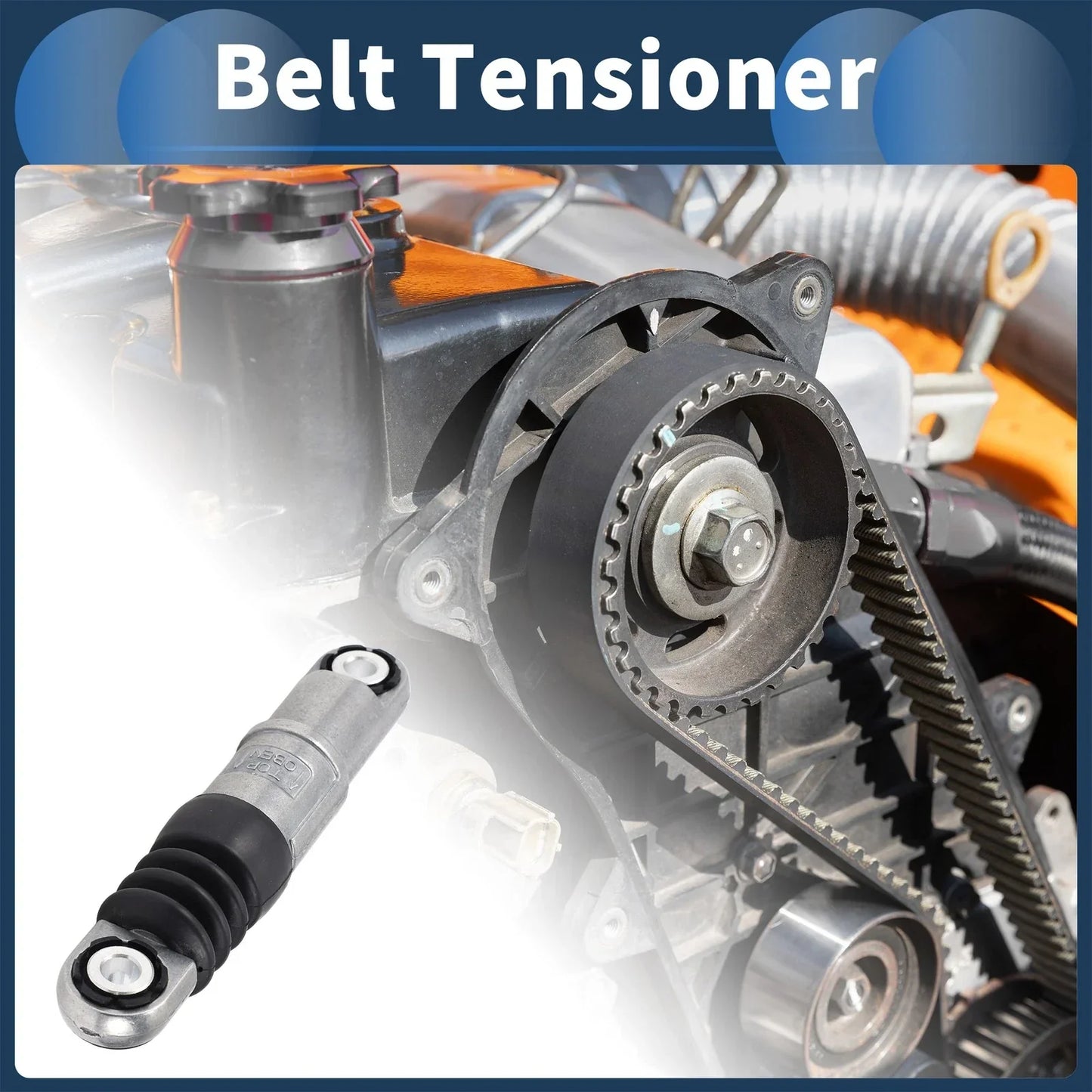 Belt Tensioner for Porsche Cayenne (2002-2010) Metal 1 x Unit