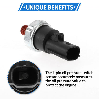 Engine Oil Pressure Sensor for Chrysler Aspen, Dodge Dakota (2007-2009)