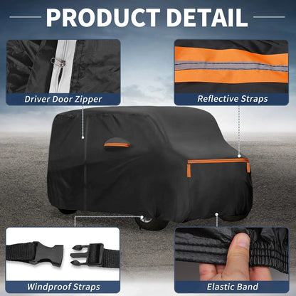 Waterproof Aluminum Film Cotton Car Cover for Honda N-WGN (2013-2023)