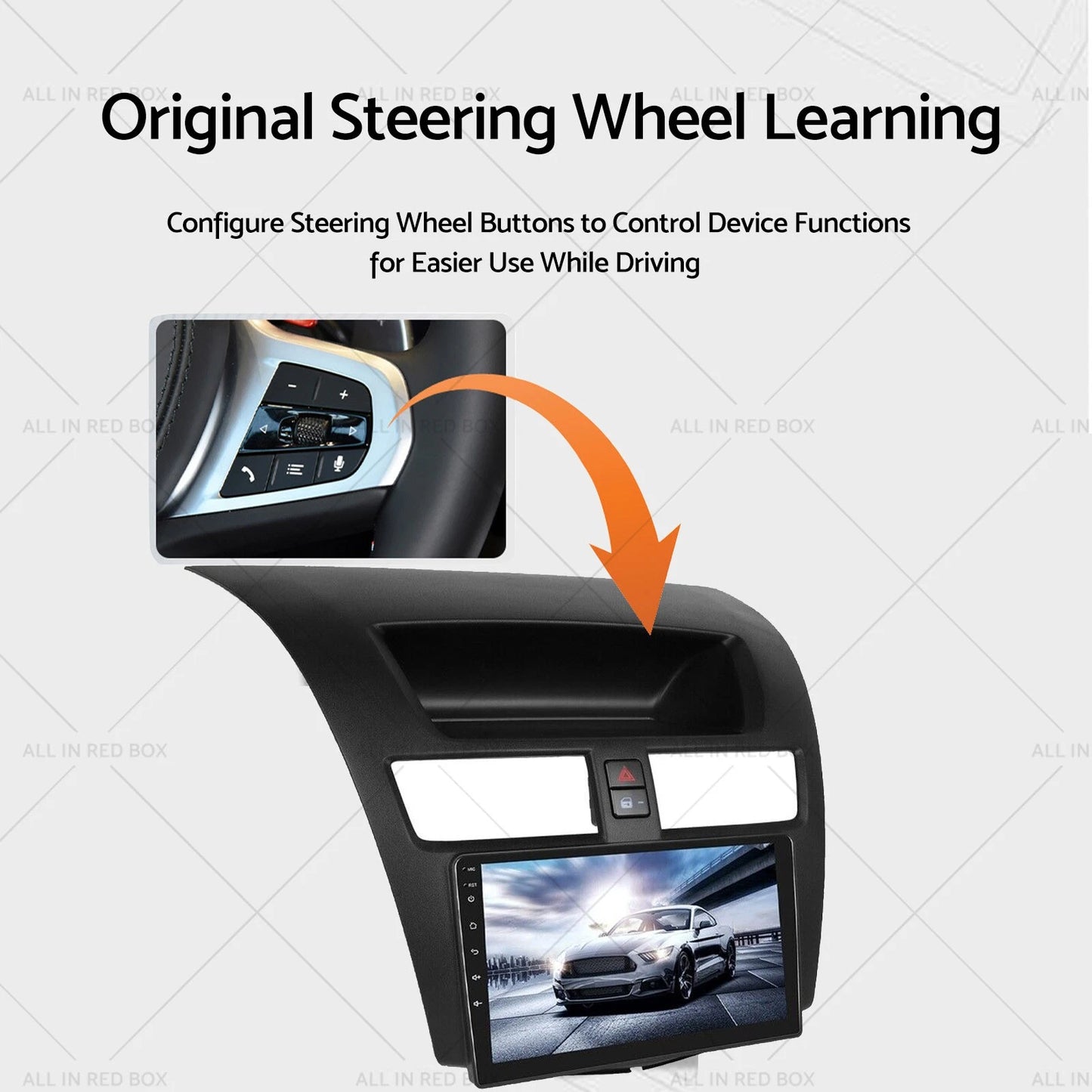 9'' Android 13 Touchscreen GPS Bluetooth Head Unit for Mazda BT50 (2012-2019)