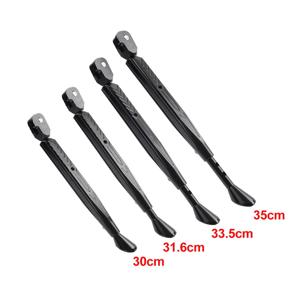 Blue CNC Adjustable Kickstand Foot for Motorcycle Universal Support