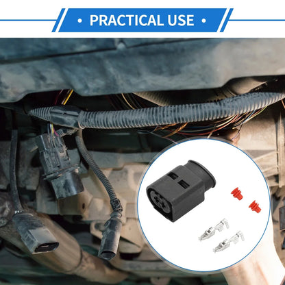 2 x Pin Car Wiring Harness Connector Plug for Mercedes-Benz