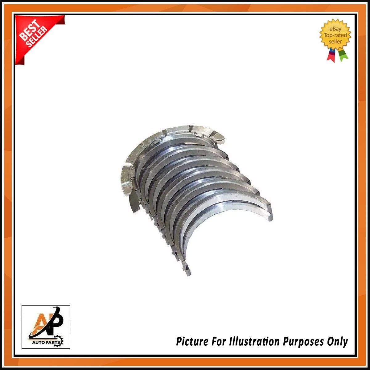 Engine Main Crankshaft Conrod Bearings for BMW 1 2 3 4 7 2.0D (2014–2019)