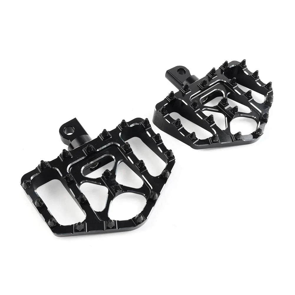 Wide Red Foot Pegs for Harley Touring Sportster Softail Dyna