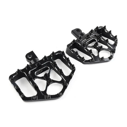 Wide Red Foot Pegs for Harley Touring Sportster Softail Dyna