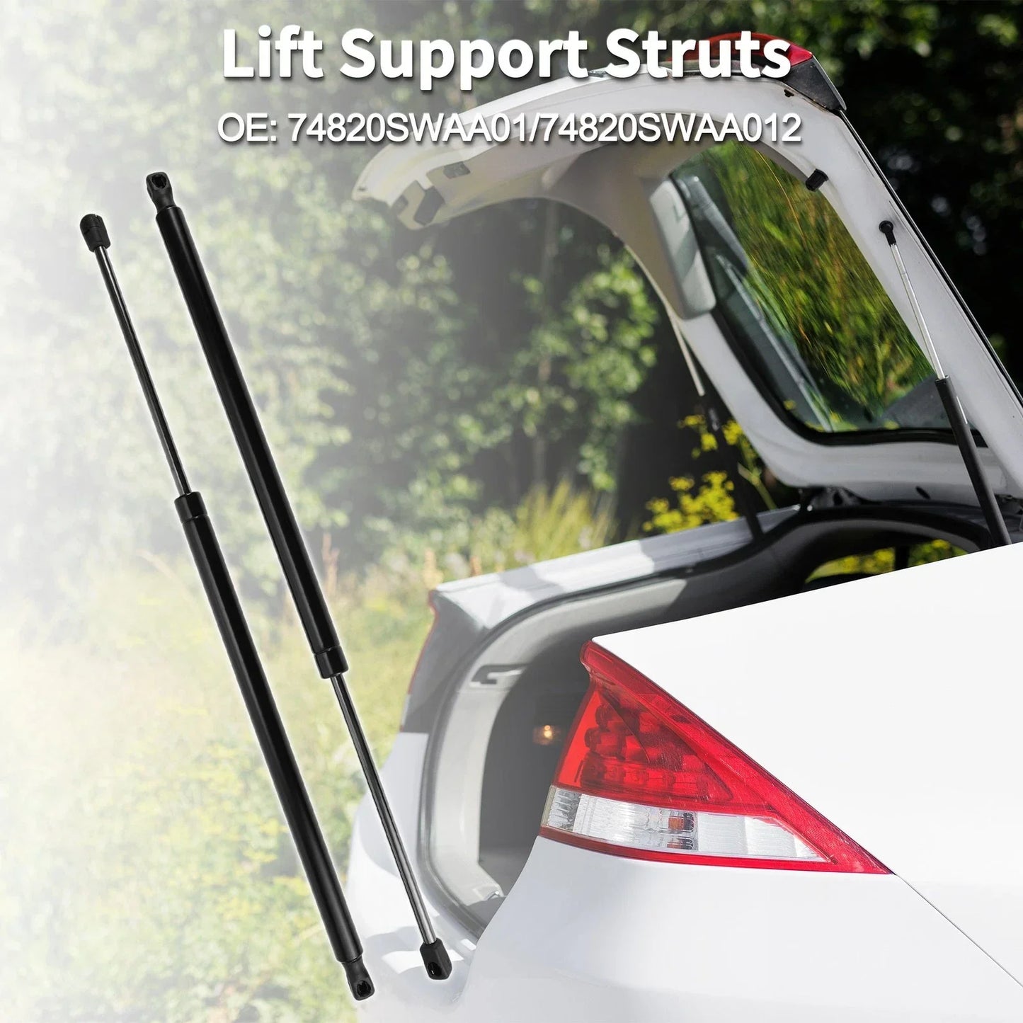 Rear Hatch Lift Supports for Honda CR-V (2017-2023) - 2 x Struts