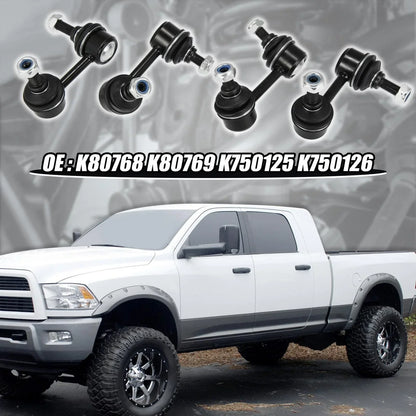 4 x Front Rear Sway Bar Links for Honda Civic (K80768, K750125)