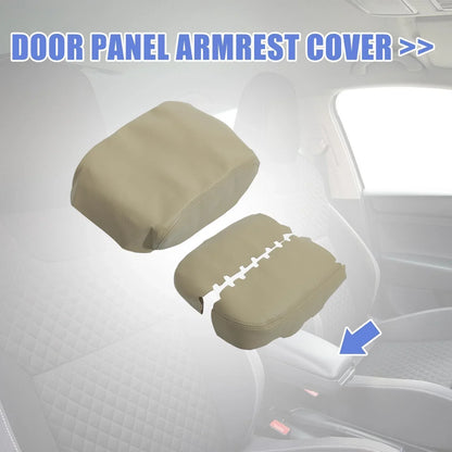 Center Console Front Door Armrest Cover Pad for Honda Pilot (2009-2015)