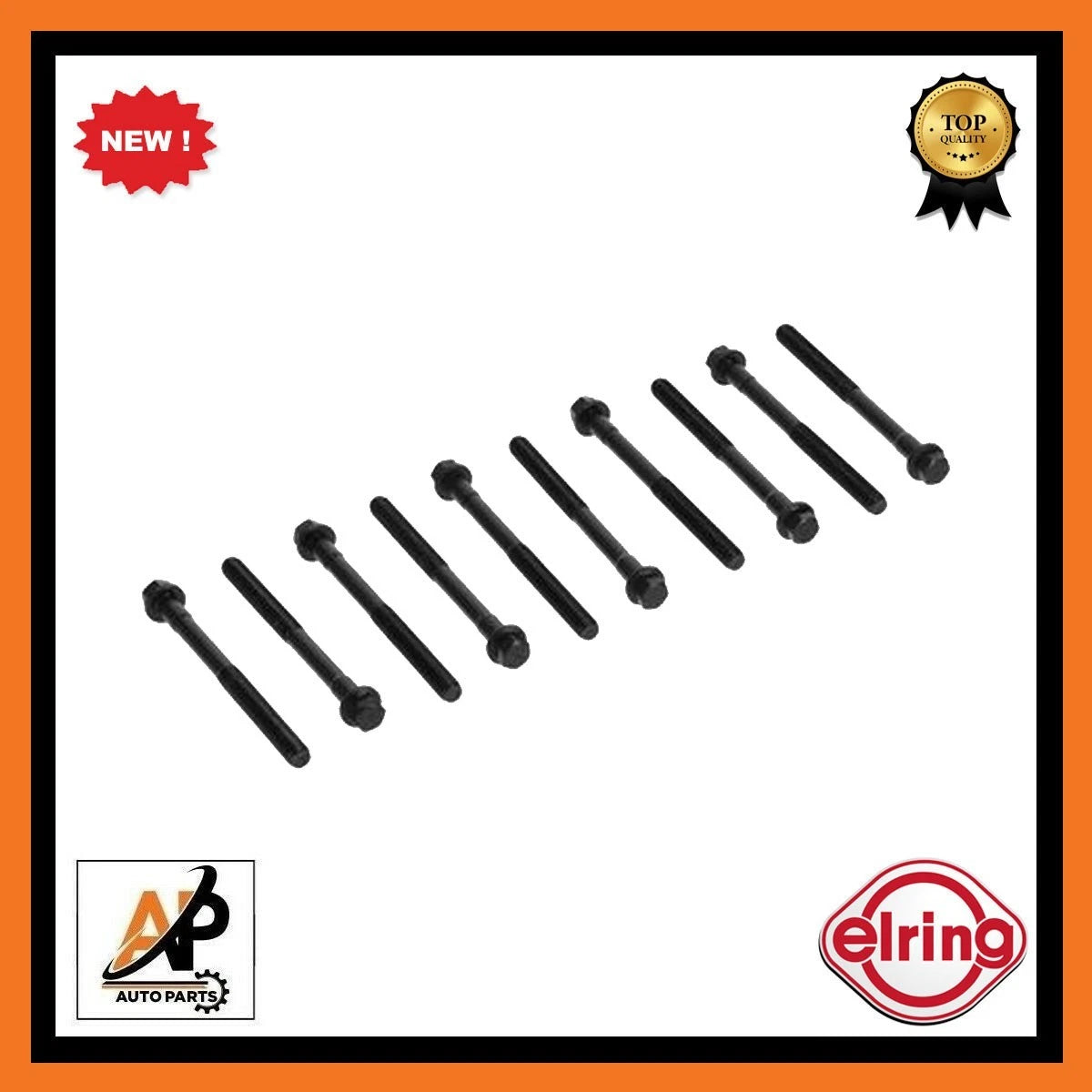 Cylinder Head Bolt Set OEM for Ford D18TRFL Engine (2000–2000)