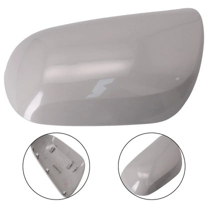 White Rear View Mirror Housing Cap for Toyota Corolla (2007–2013)