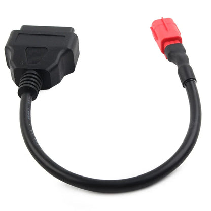 6 Pin to 16 Pin OBD2 Diagnostic Cable Adapter for Honda Motorcycle