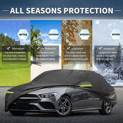 Waterproof 210D-PU Car Cover for Mercedes-Benz CLA-Klasse (2013-2023)
