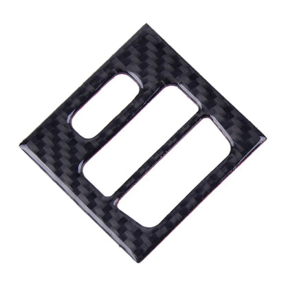 Carbon Fiber ABS Central Vent Outlet Trim for BMW E90 E92 E93 (2007-2013)