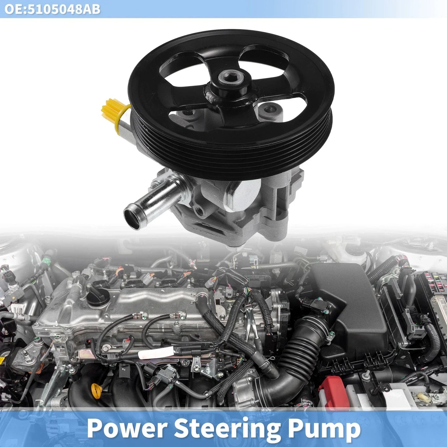 Power Steering Pump for Dodge Caliber (2007-2012)