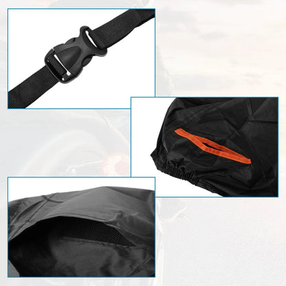 Motorcycle Cover 301D-PU Black for Honda CT125 Hunter Cub (2020-2023)