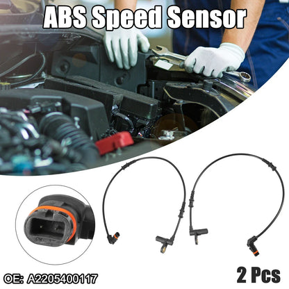 2 x ABS Wheel Speed Sensors for Mercedes-Benz CL500 CL600 S500 (2003-2006)