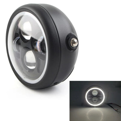5.75" LED Round Headlight DRL for Harley Motorcycle
