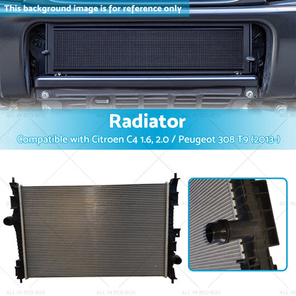 Radiator for Citroen C4, Peugeot 308 T9 (2013)