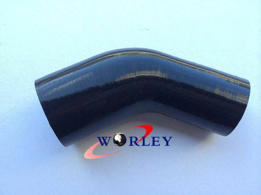 2.5" to 3" Silicone 45�� Elbow Reducer Pipe Hose for Car