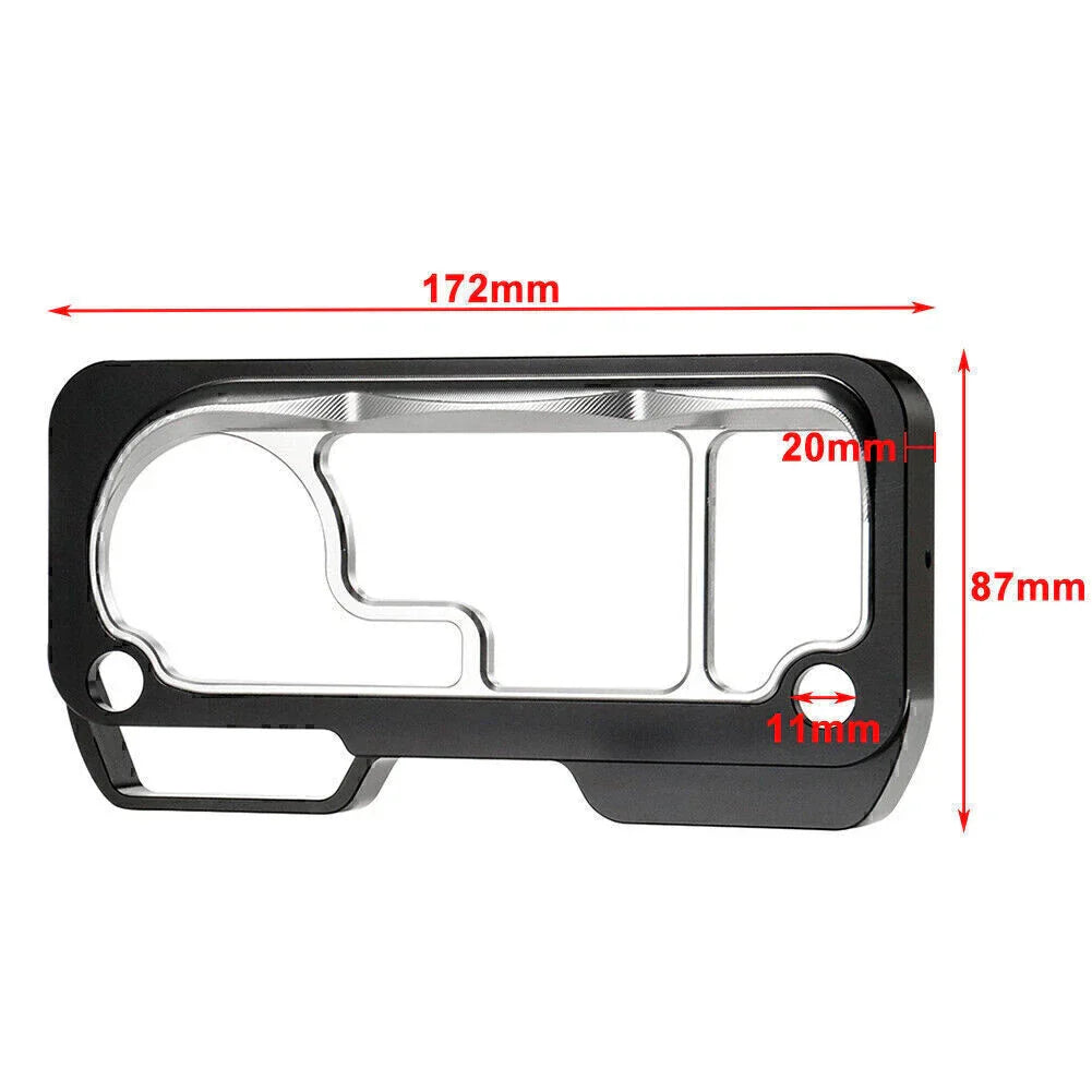 CNC Aluminum Speedometer Guard Cover for Honda CB650R (2019-2021) Blue