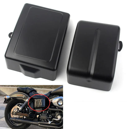 Battery Side Covers for Harley Dyna Fat Bob Super Glide (2006-2017)
