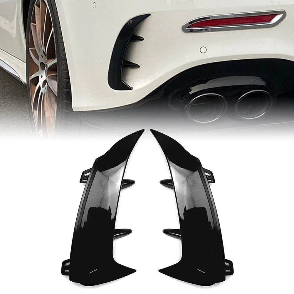 Bumper Splitter Spoiler Canard for Mercedes Benz A-Class W177 (2019-2022)