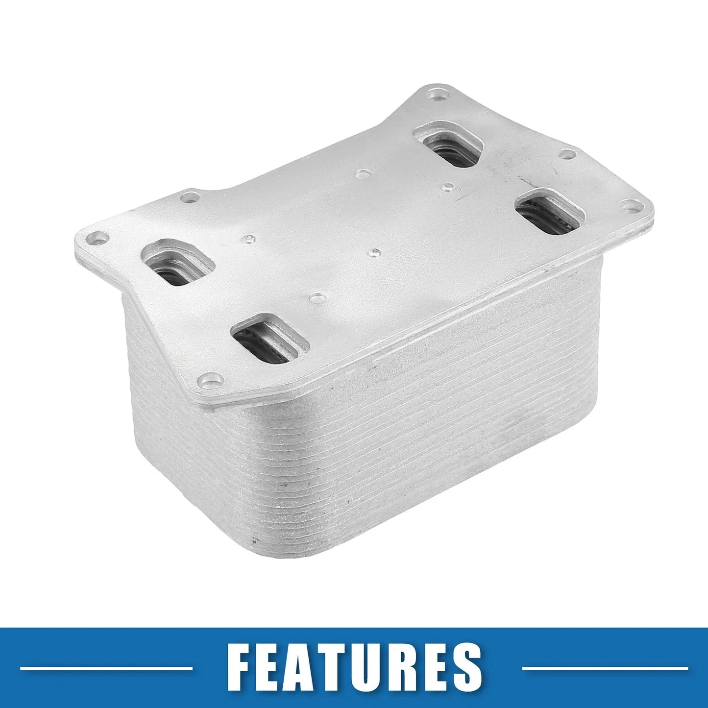 Engine Oil Cooler for Mercedes-Benz W166 (A2781880201) - Silver Tone