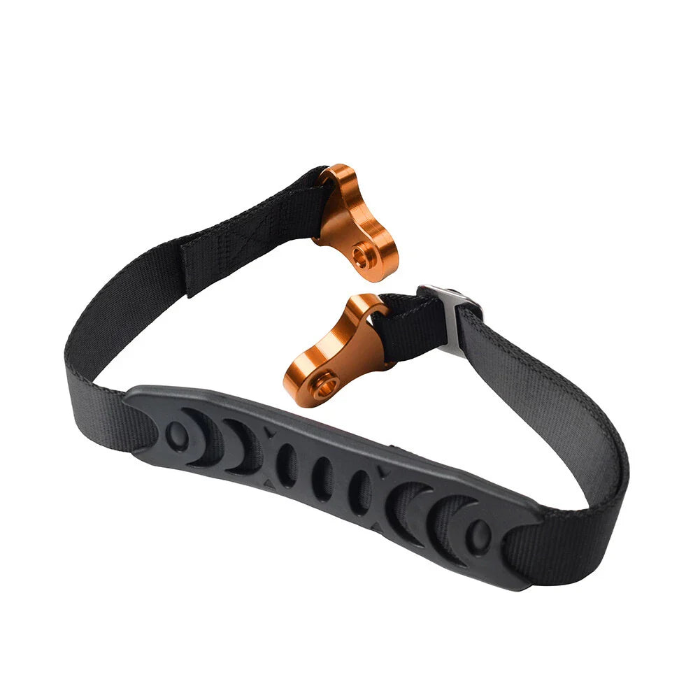 Adjustable Motorcycle Universal Rear Seat Rescue Sling Strap Pull Belt
