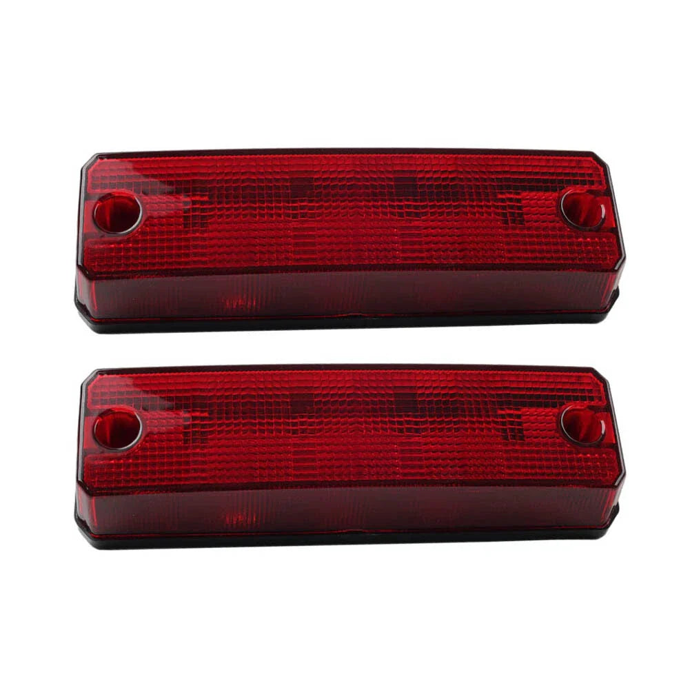 Red Rear Tail Light Assembly for Honda Pioneer 520 700 1000 (2016-2023)