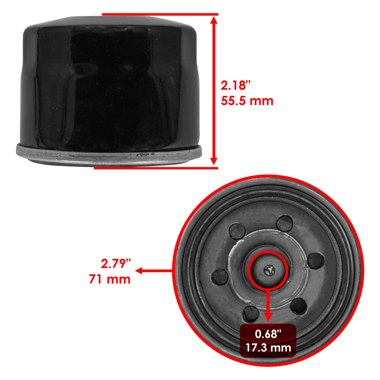 Air and Oil Filter Set for Cub Cadet XT1-LT 42 4X90 (2018–2019)