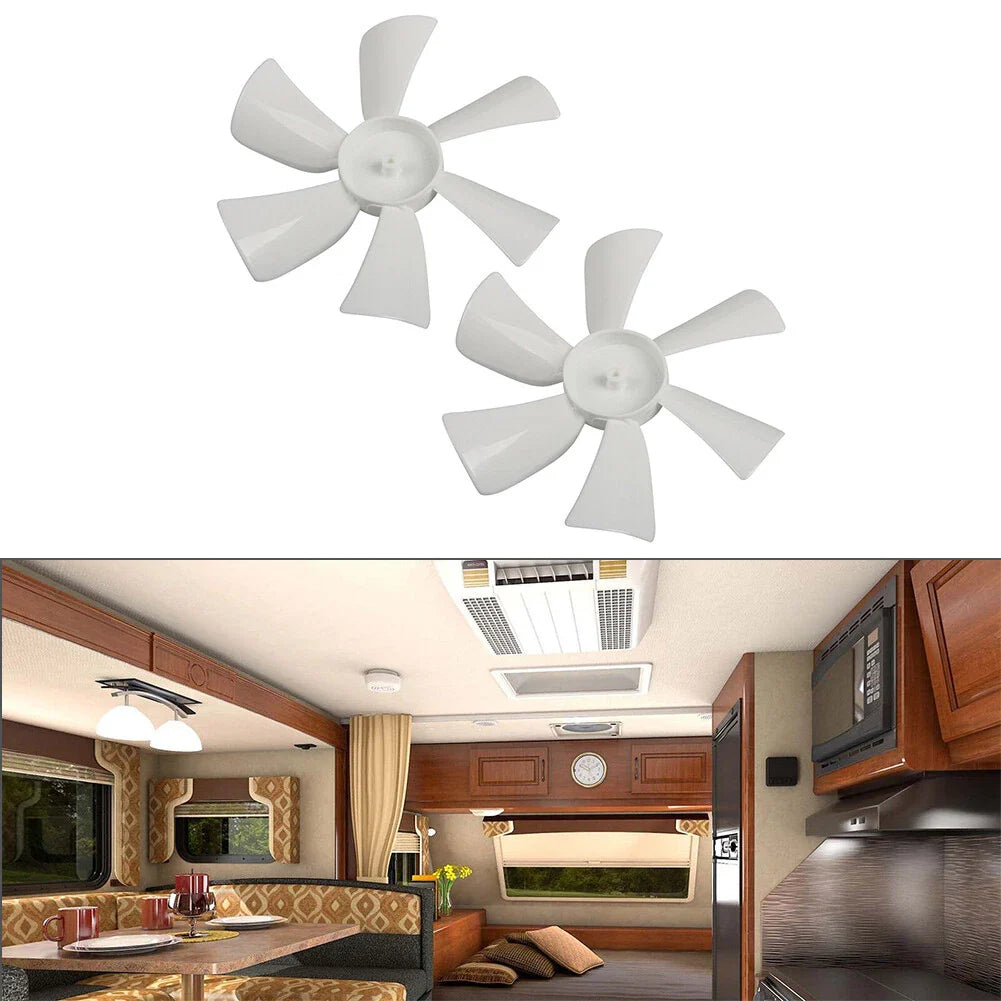 6 Inch Exhaust Vent Fan Blades for RV Trailer Camper