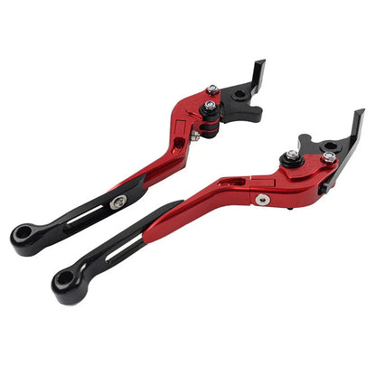 CNC Red Extendable Brake Clutch Levers for Yamaha TMAX 500 530 560 (2001-2023)