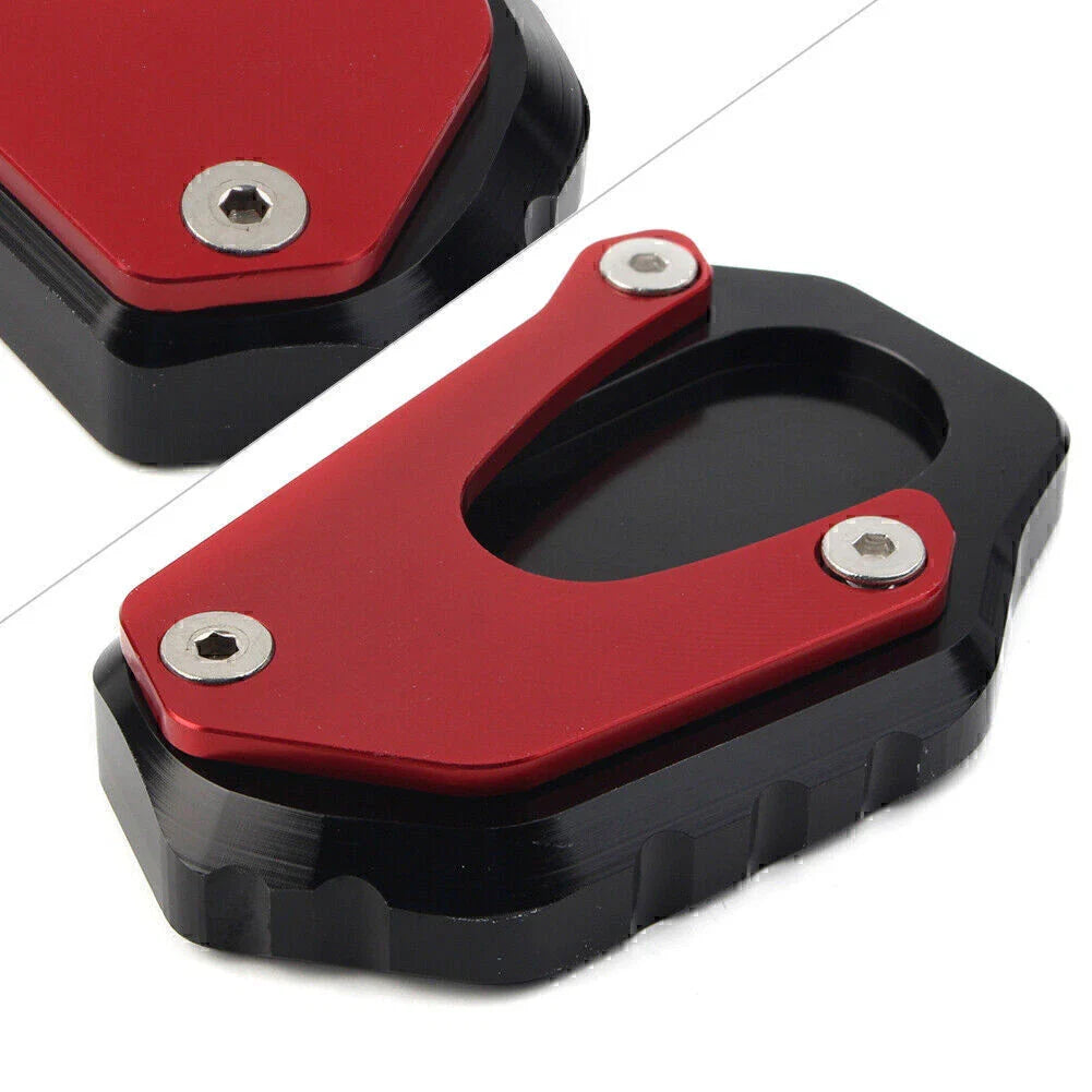 Red Foot Side Support Kickstand Pad for Suzuki V-Strom 1050A/XT (2020)