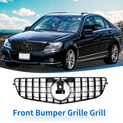 Front Upper Bumper Grille for Mercedes-Benz C180 (2015-2020)