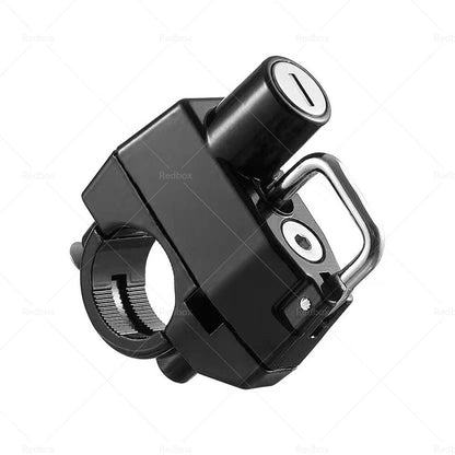 22mm 25mm Universal Motorcycle Helmet Lock for Handlebar Frame Tube Bar