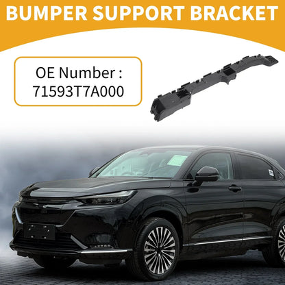 RH Side Rear Bumper Support Bracket for Honda HR-V (2016-2018) 1 x Black ABS