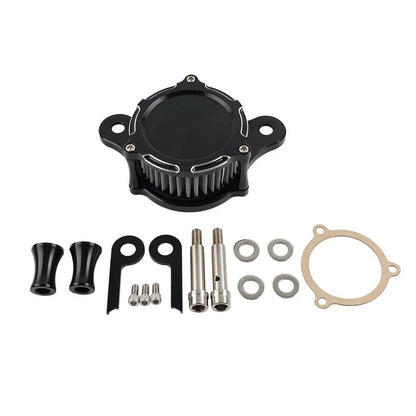 Air Cleaner Filter Kit Gray for Harley Dyna FXDLS FLSTNSE Softail (2016-2020)